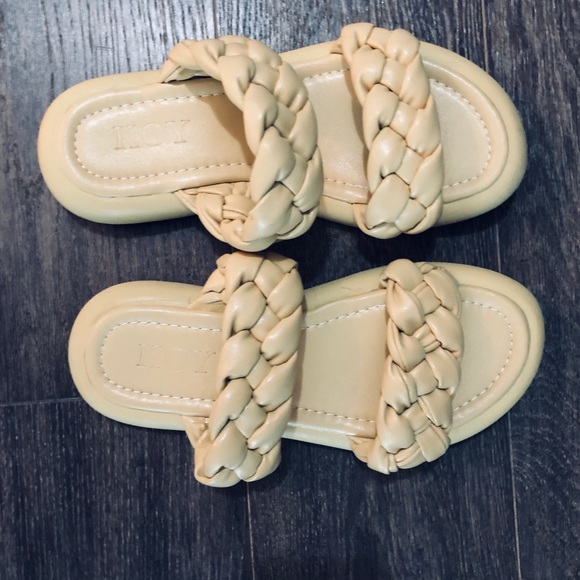 Brand New Chunky Braided Straps Slippers - Picture 7 of 7